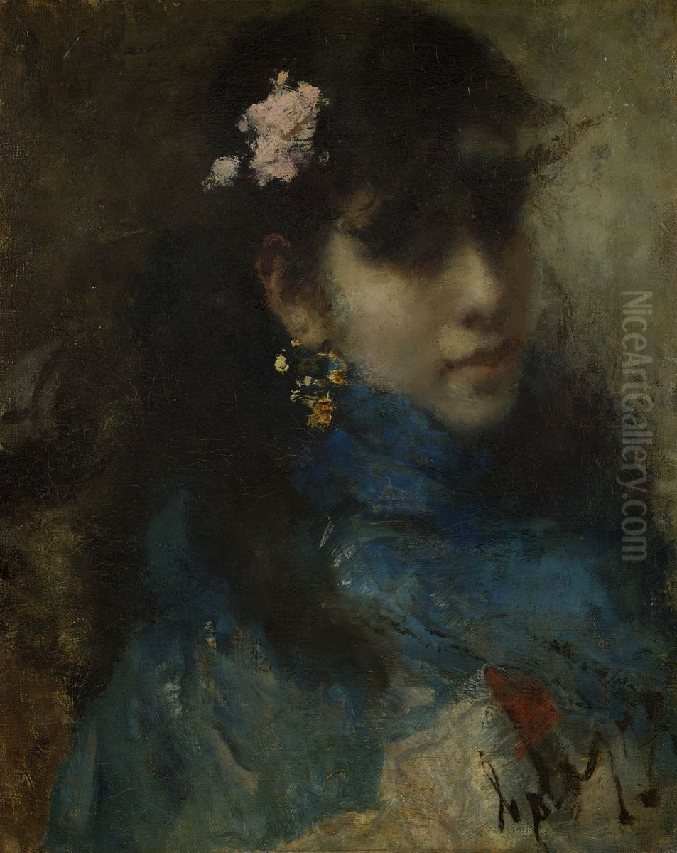 Koukleum Oil Painting by Emilio Gola