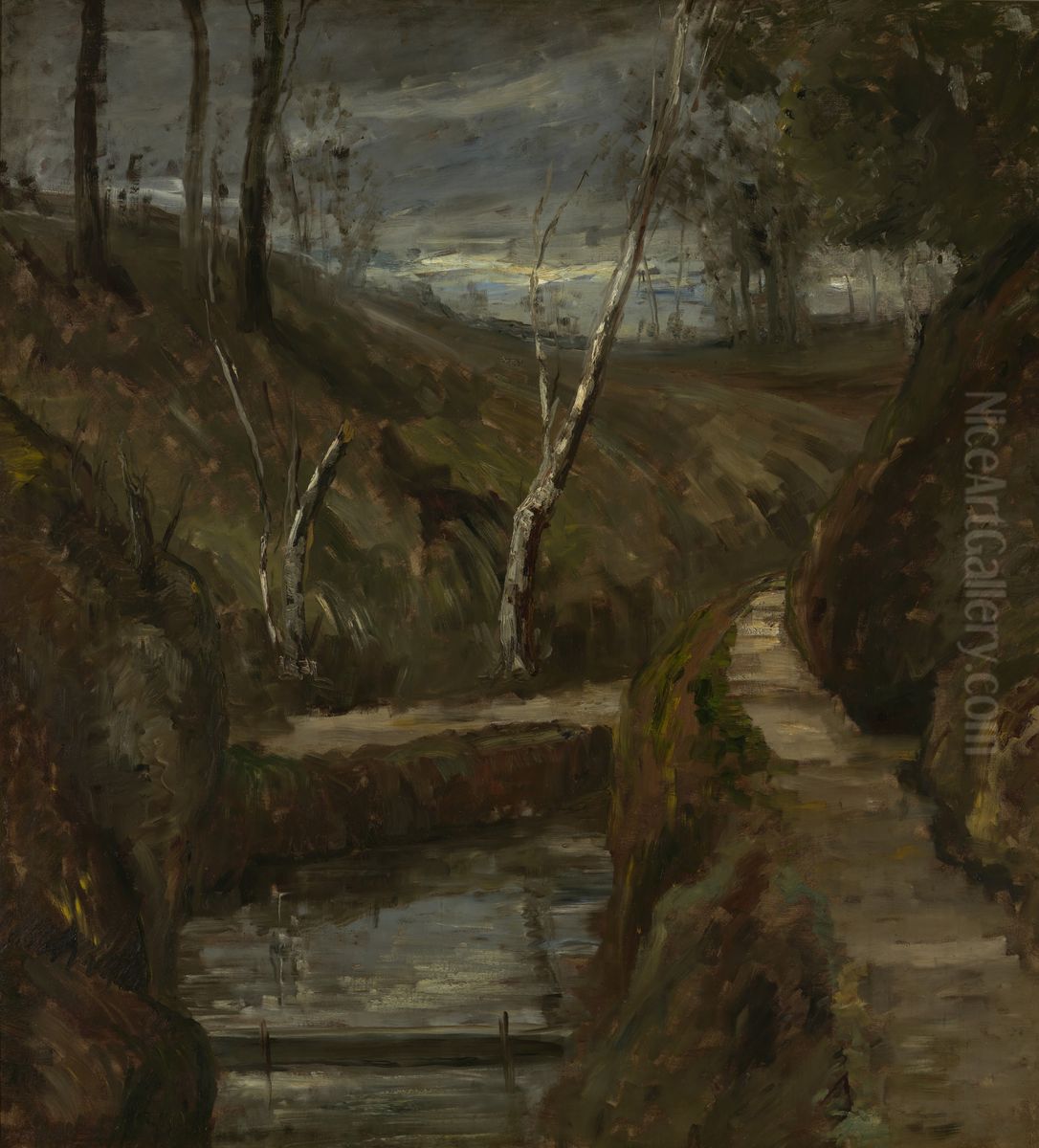 Beekhuizen bij Arnhem Oil Painting by Sina Mesdag-van Houten