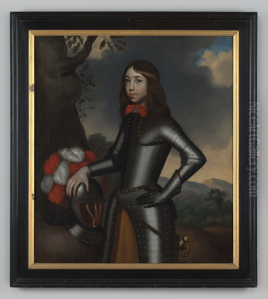 Portrait of Diederik van Arnhem (1639-1656) Oil Painting by Theodor van Loonen