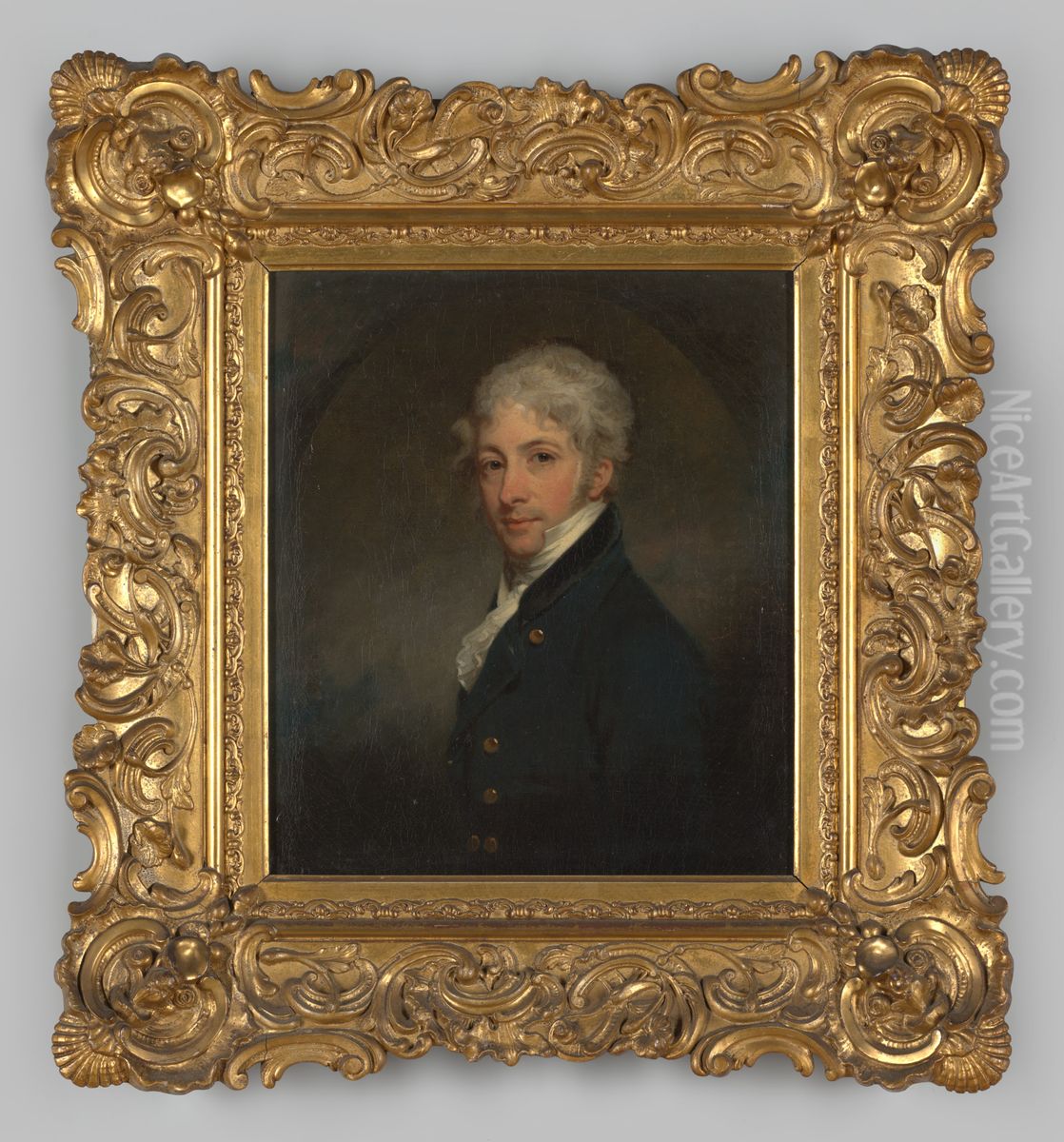 Portret van Marinus Adriaan Perpetuus Smissaert Oil Painting by Charles Howard Hodges