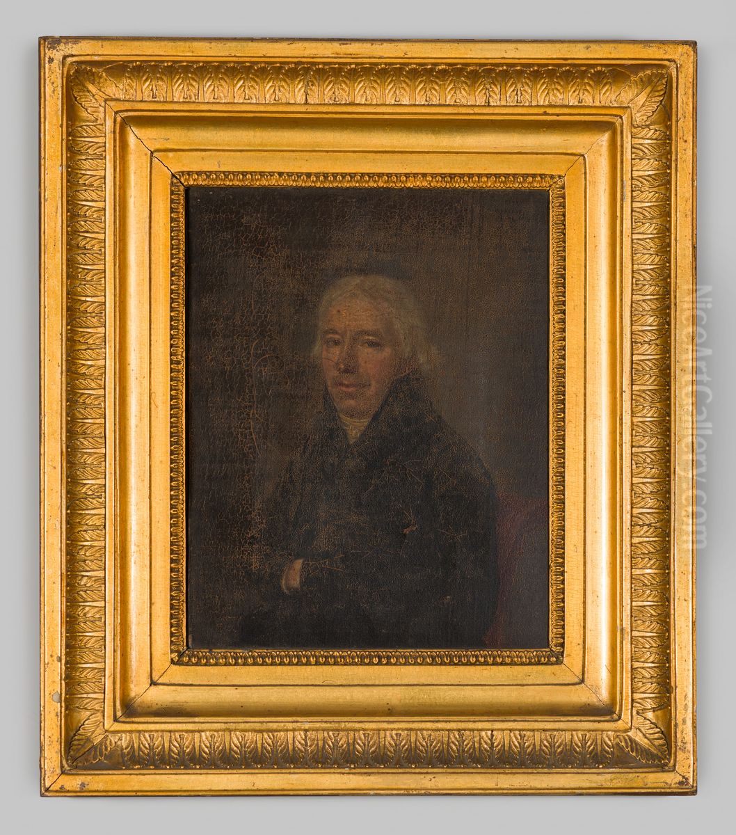 Portret van een heer uit de familie Flament Oil Painting by Geldersch Landschap en Kasteelen