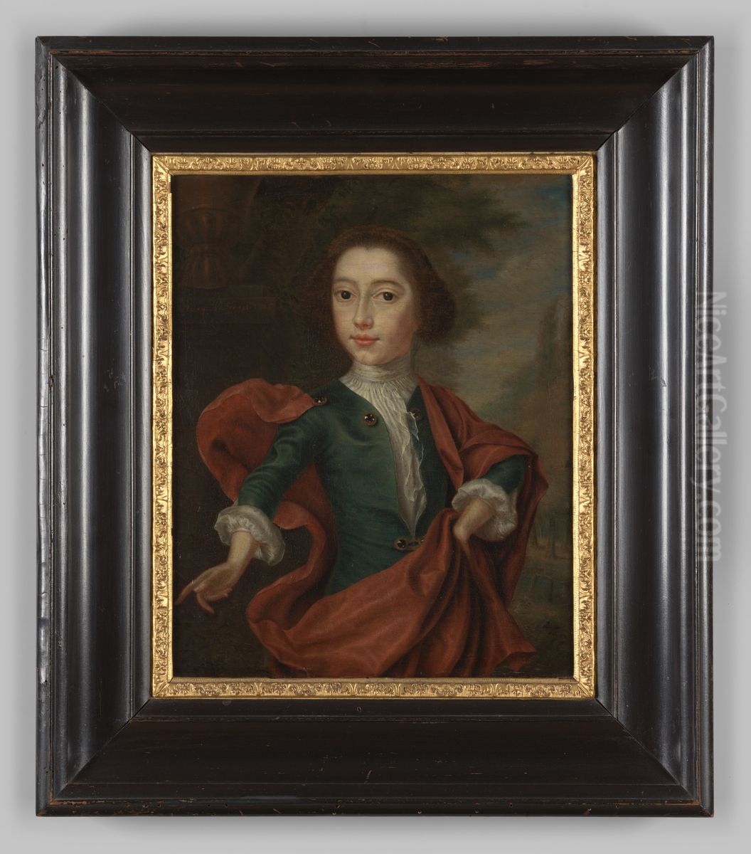 Jongensportret, mogelijk Assueer Jan Torck Oil Painting by Margaretha Wulfraet