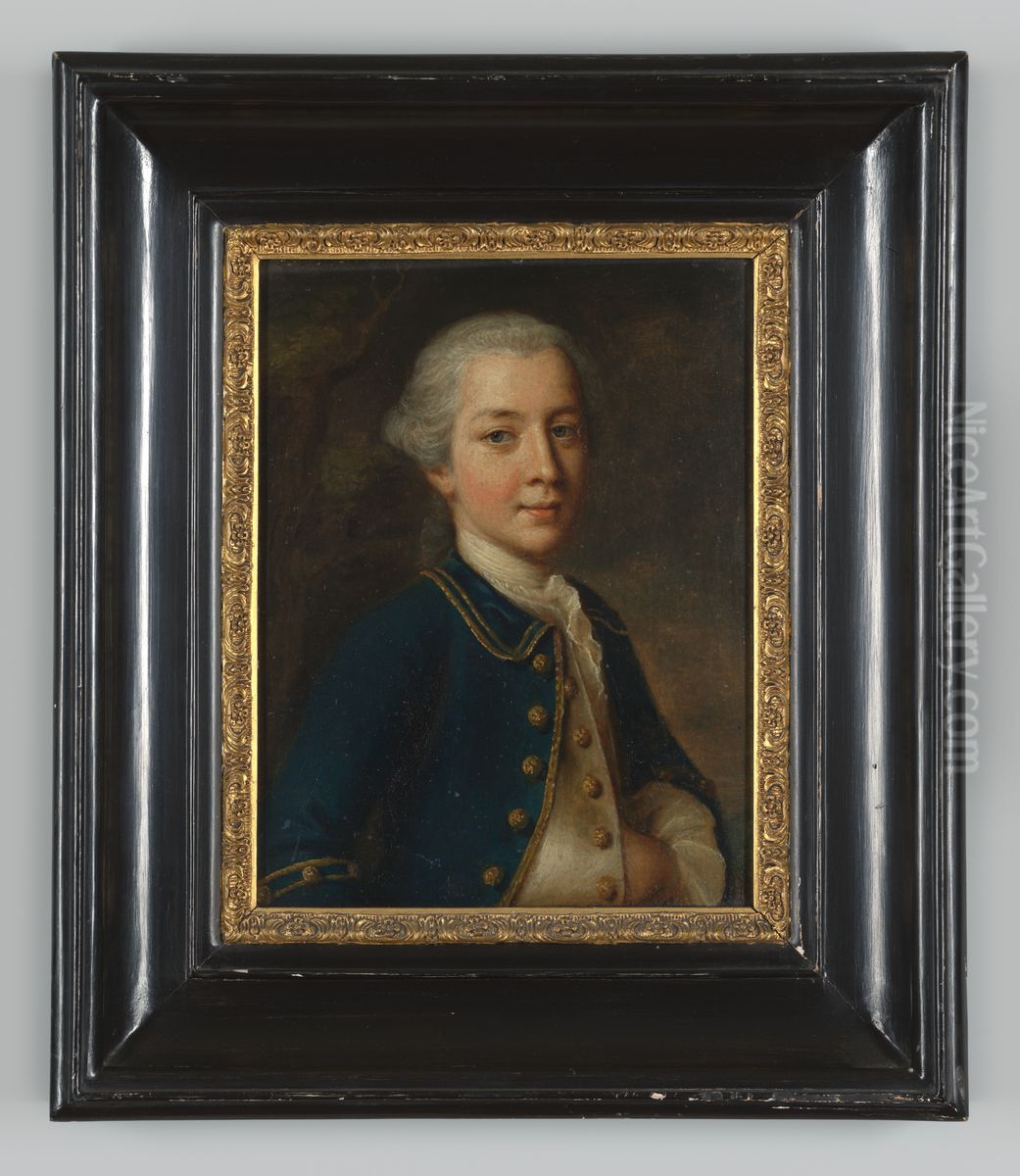 Portret van Arend Willem van Reede Oil Painting by Robert Gardelle