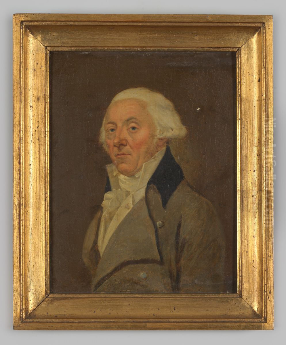 Portret Adolf Hendrik des H.R. Rijksgraaf van Rechteren Oil Painting by Geldersch Landschap en Kasteelen