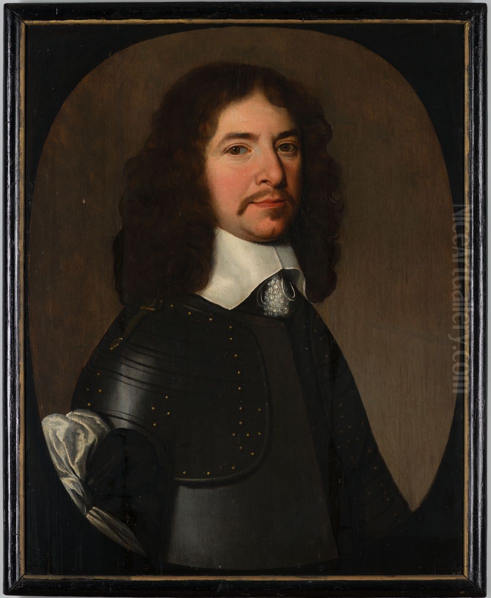 Portrait of Jacob van Spaen (1615-1655) Oil Painting by Willem van Honthorst