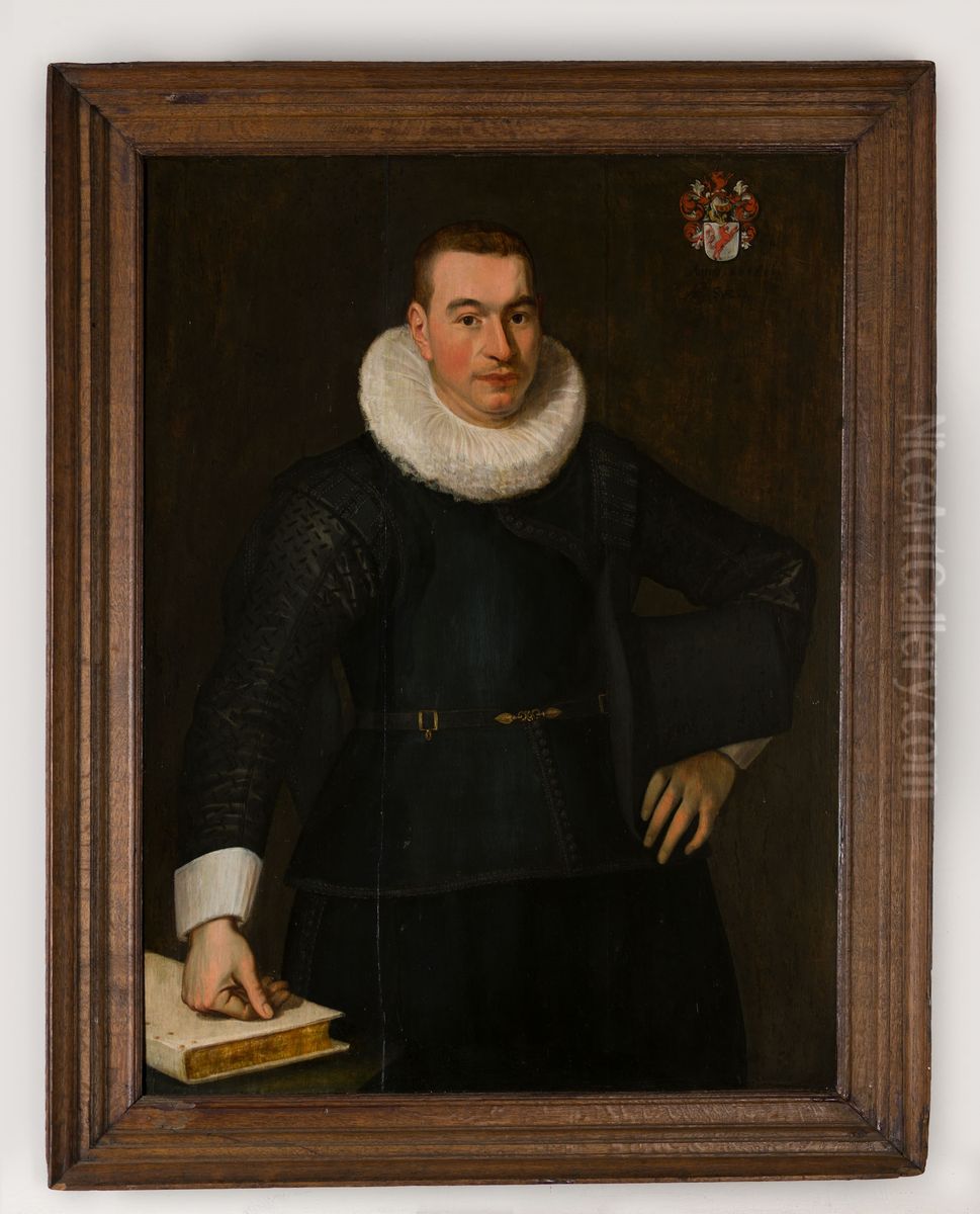 Portrait of Gijsbert van Brienen (1594-1632) Oil Painting by Geldersch Landschap en Kasteelen