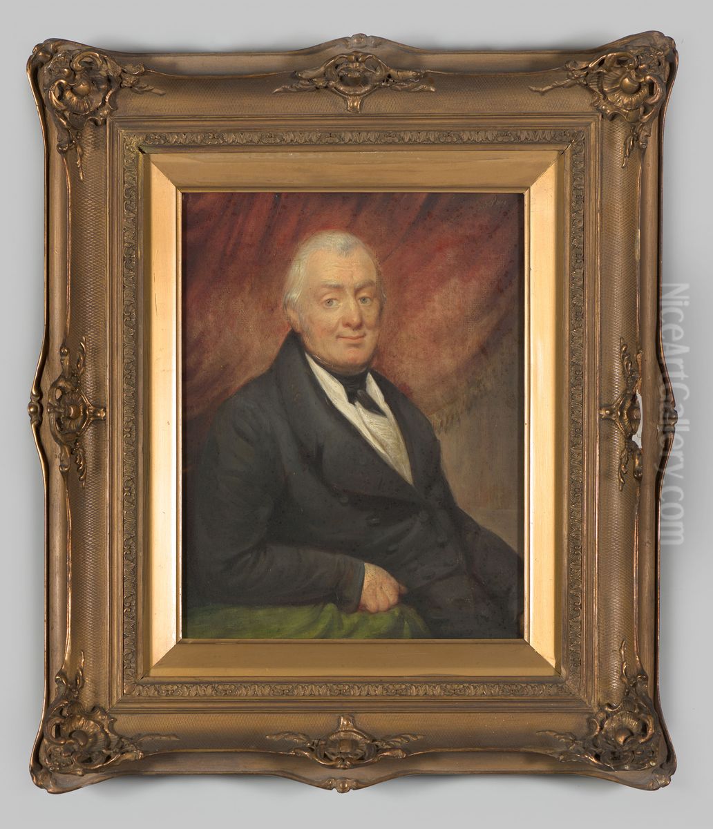 Portrait of an unknown man Oil Painting by Geldersch Landschap en Kasteelen