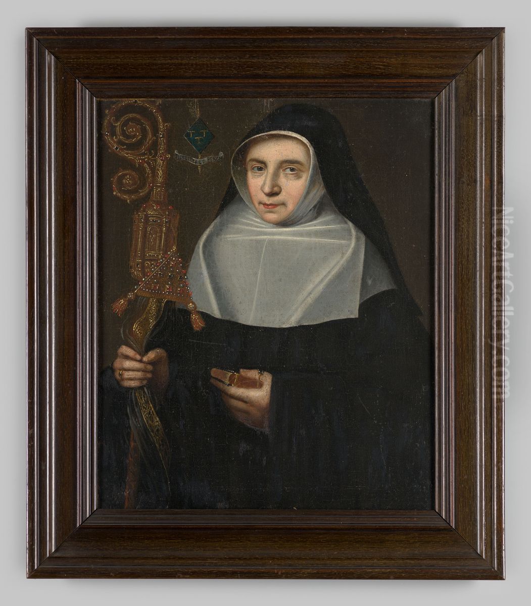 Portrait of Francoise de Bette (1638-1666) Oil Painting by Geldersch Landschap en Kasteelen