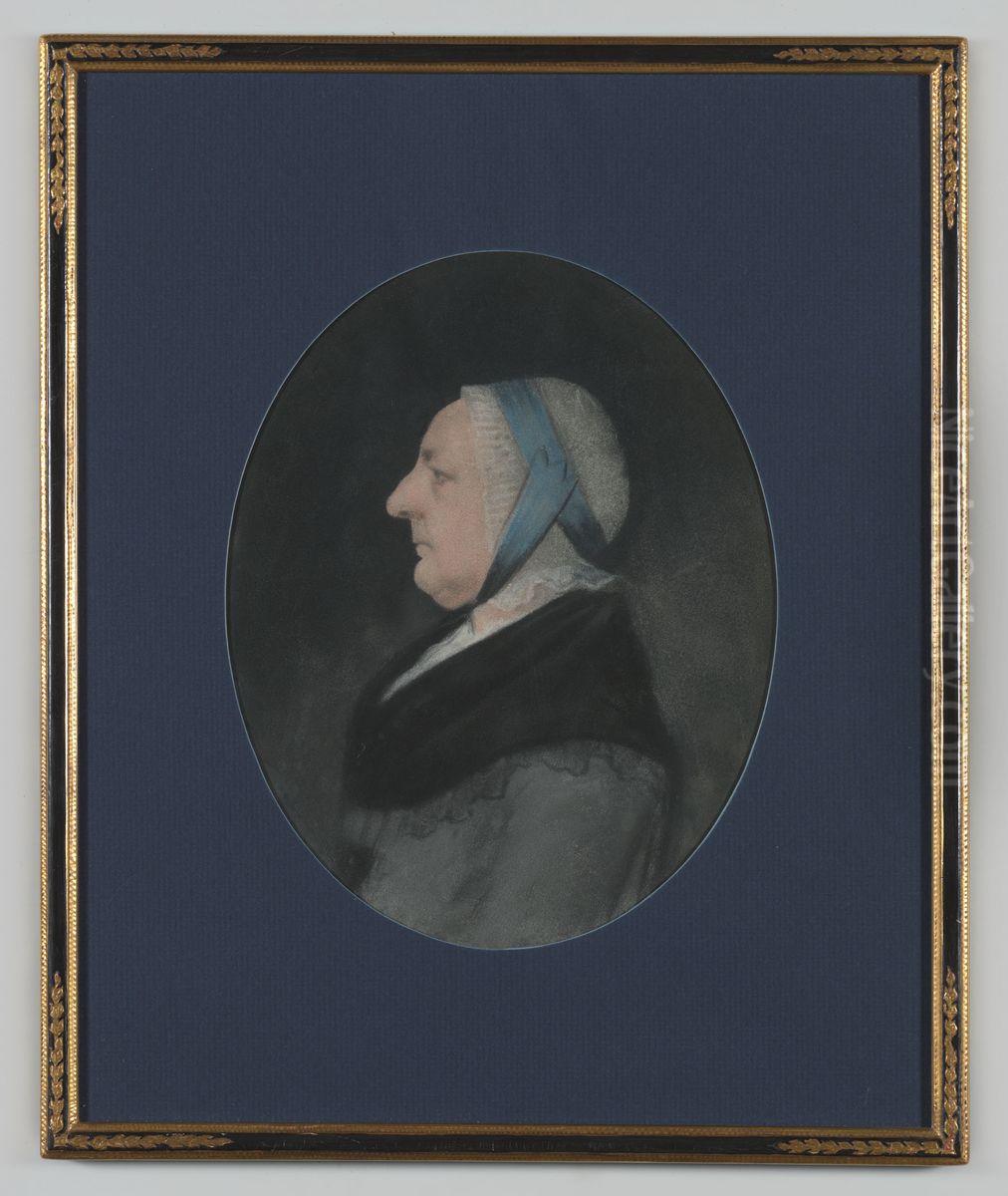 Portret van Johanna Roelandina von Bodmer-Schas Oil Painting by Geldersch Landschap en Kasteelen