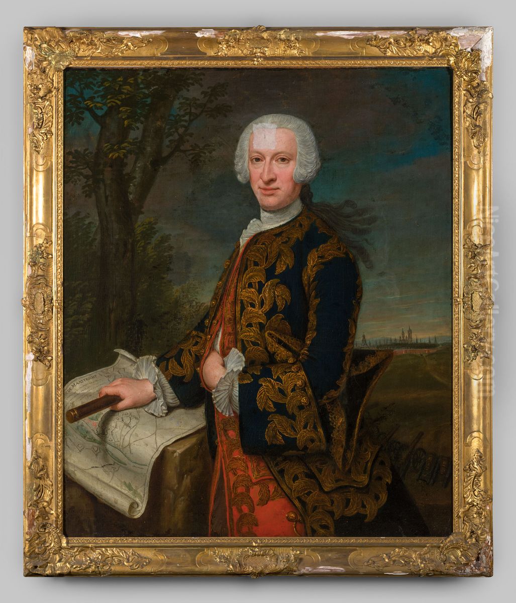 Portret van Hobbe Esaias van Aylva Oil Painting by Jean Fournier