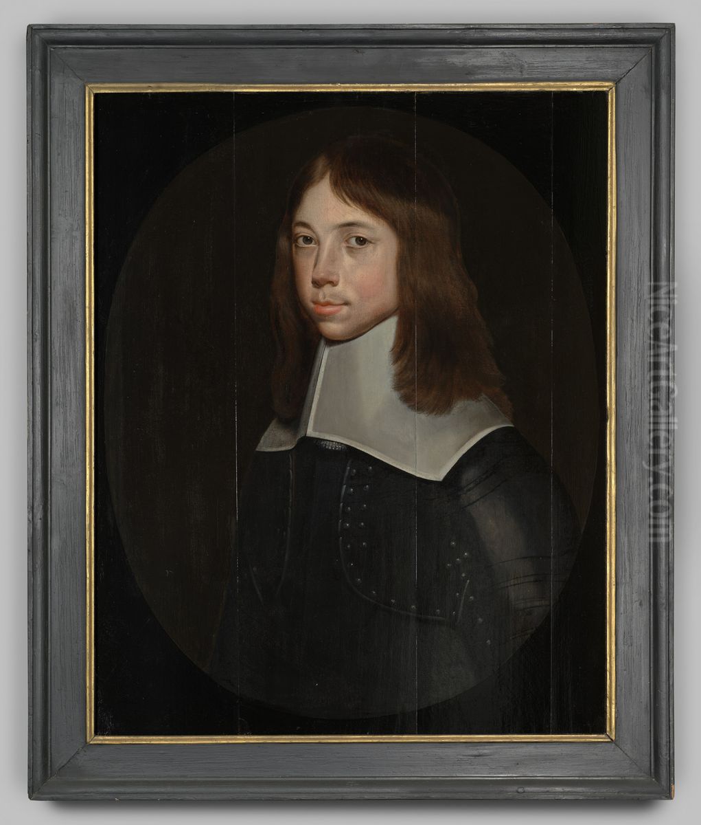 Portrait of Diederik van Arnhem (1639-1656) Oil Painting by Theodor van Loonen