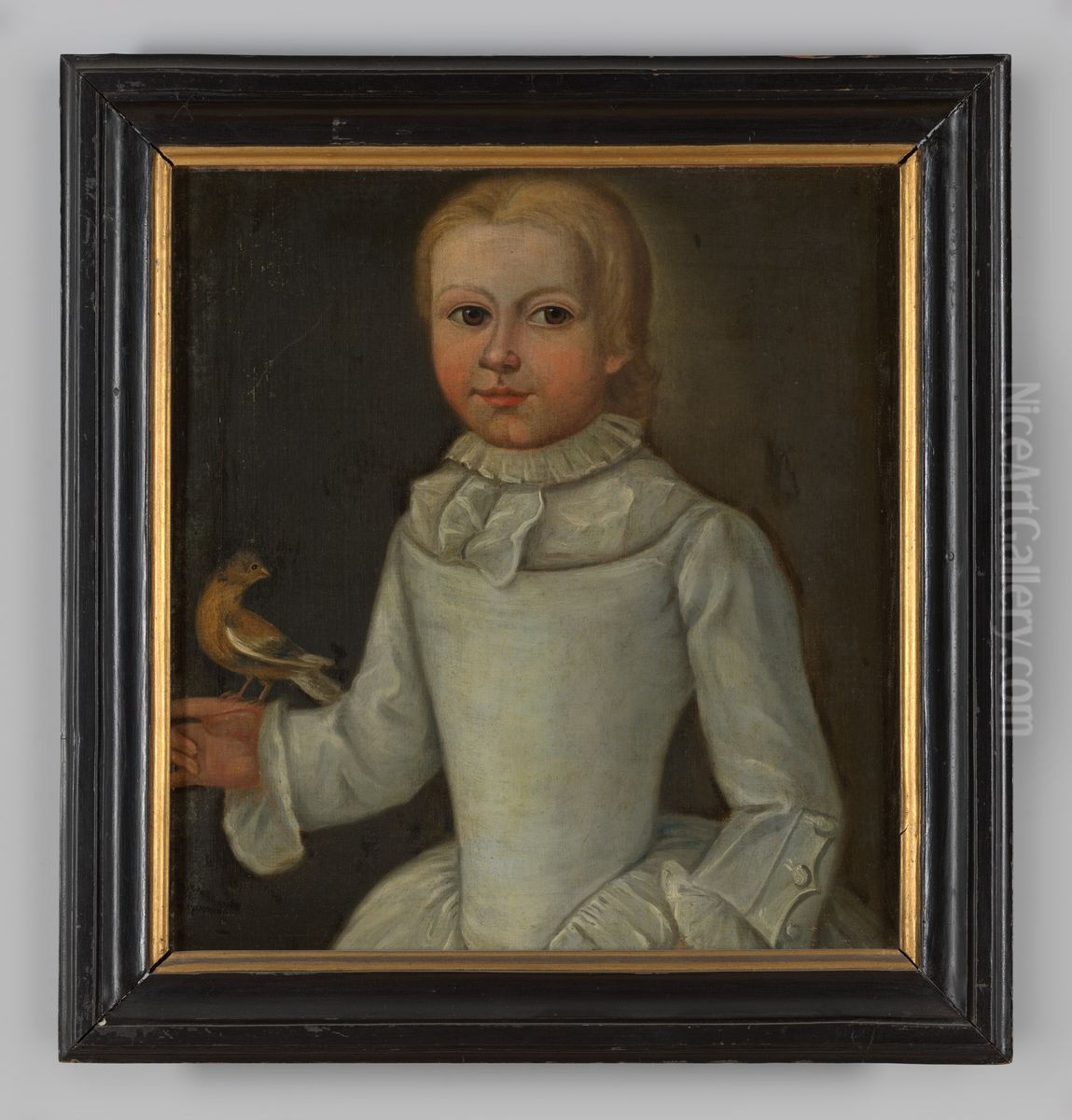 Portrait of Lambert Engelbert van Eck (1754-1803) Oil Painting by A. Bauer