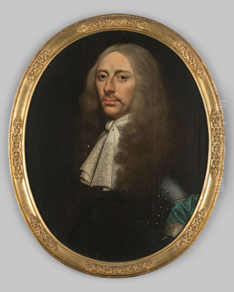 Portrait of Johan Torck Oil Painting by Geldersch Landschap en Kasteelen