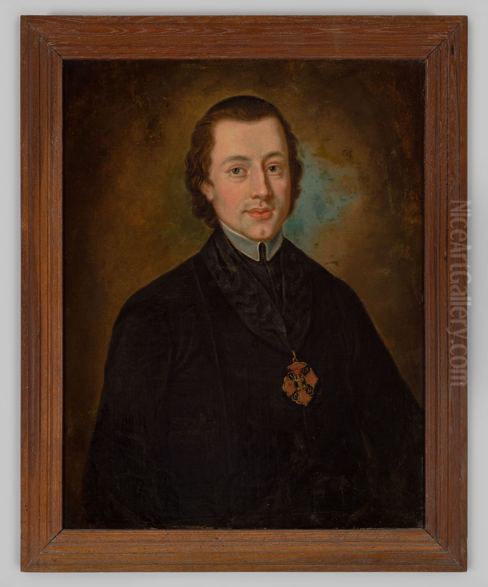 Portrait of waarschijnlijk Herman Heinrich Josef Bentinck tot Brecklenkamp (1680- ) Oil Painting by Geldersch Landschap en Kasteelen