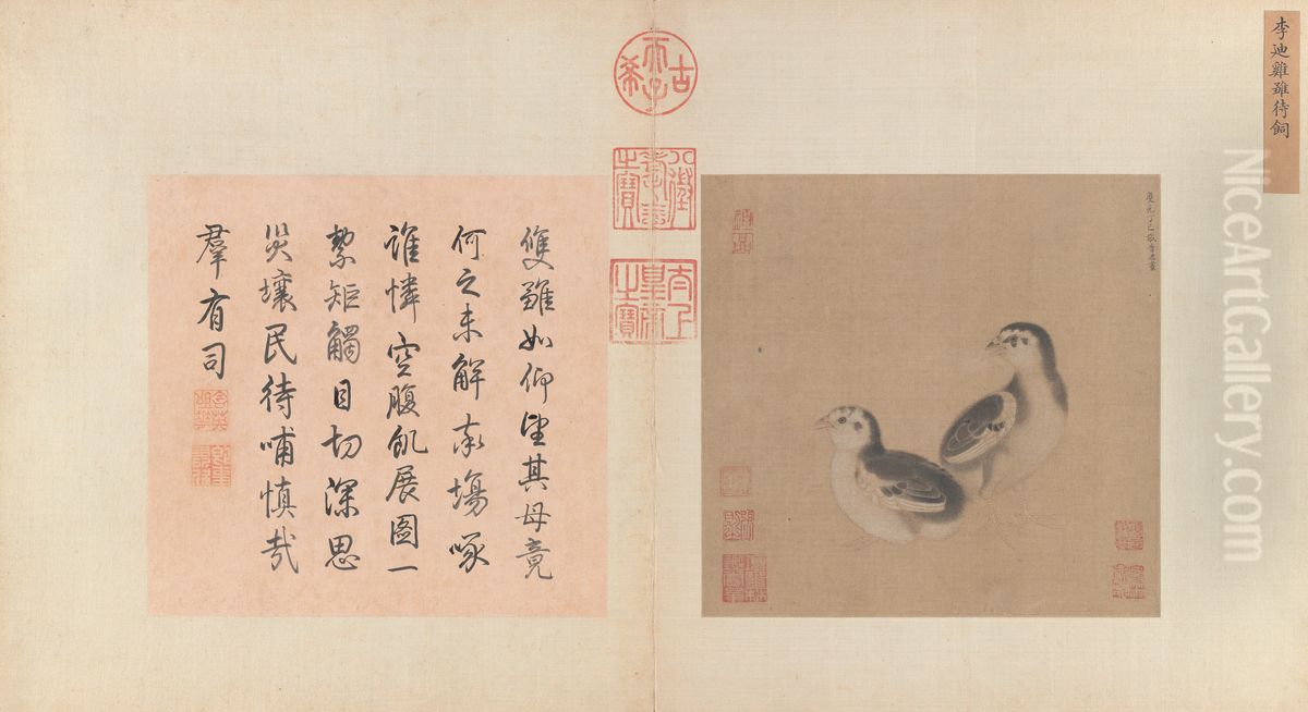 <<li di ji chu dai si tu ye>> Oil Painting by Li Di