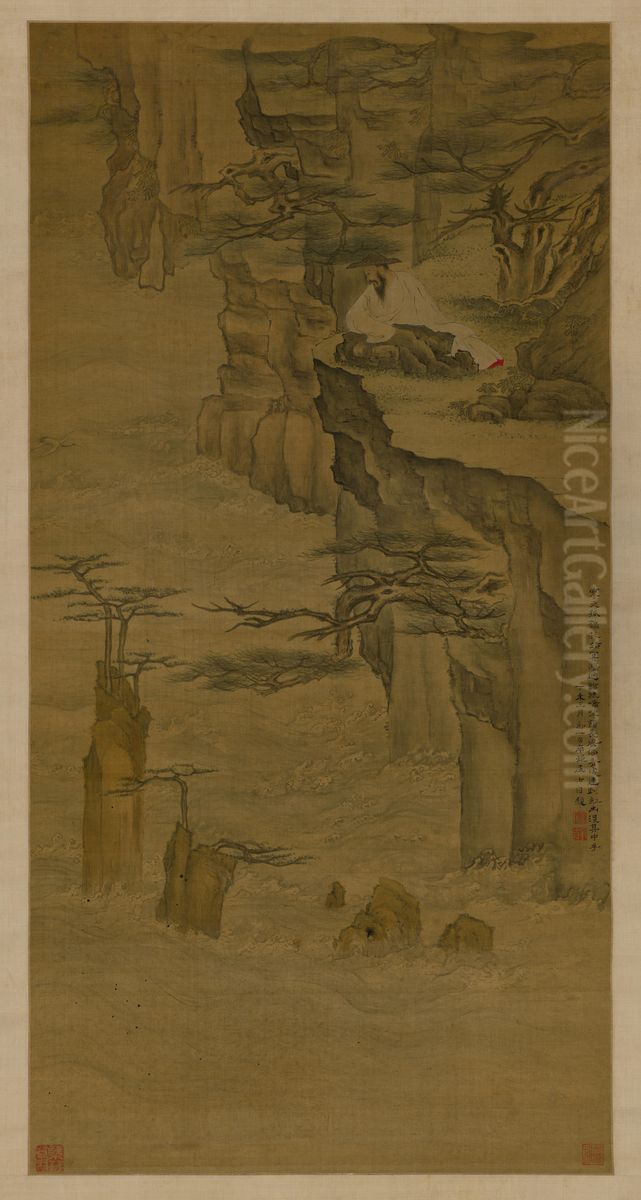 <<gao feng han zi hua xiang zhou>> Oil Painting by Gao Fenghan