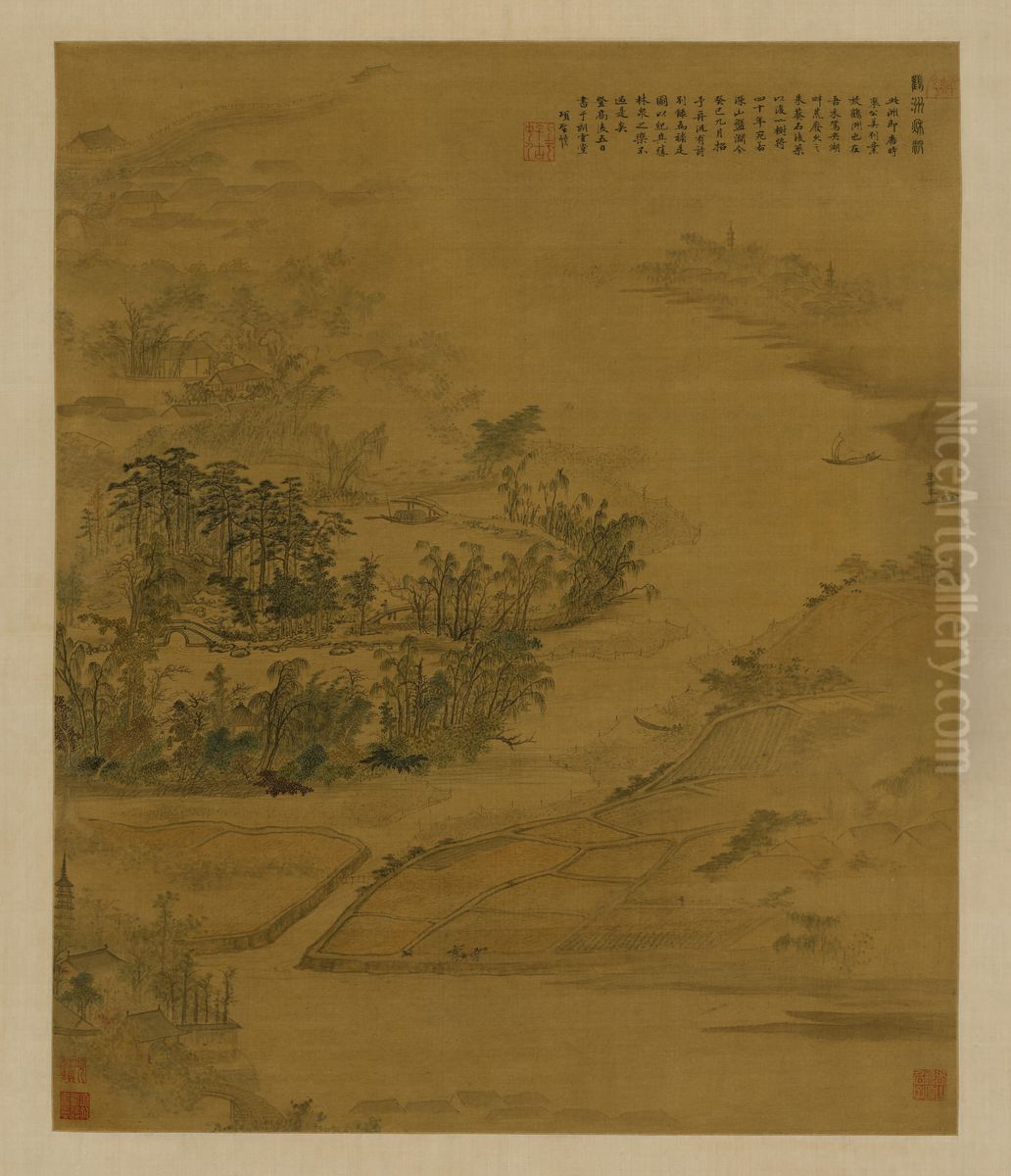 <<xiang sheng mo fang he zhou tu zhou>> Oil Painting by Xiang Shengmo