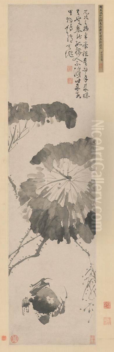 <<xu wei huang jia tu zhou>> Oil Painting by Xu Wei