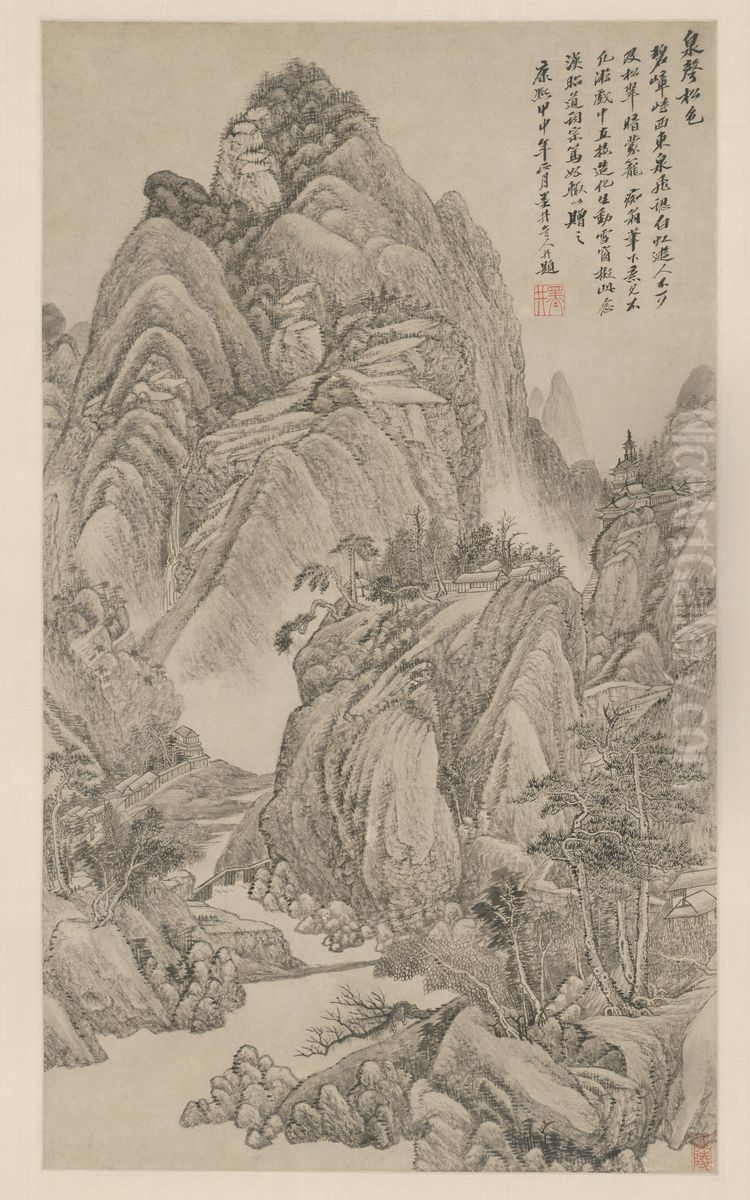 <<wu li quan sheng song se zhou>> Oil Painting by Wu Li