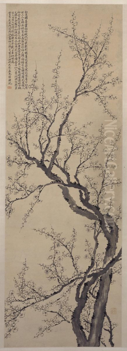 <<luo pin mo mei tu zhou>> Oil Painting by Luo Ping