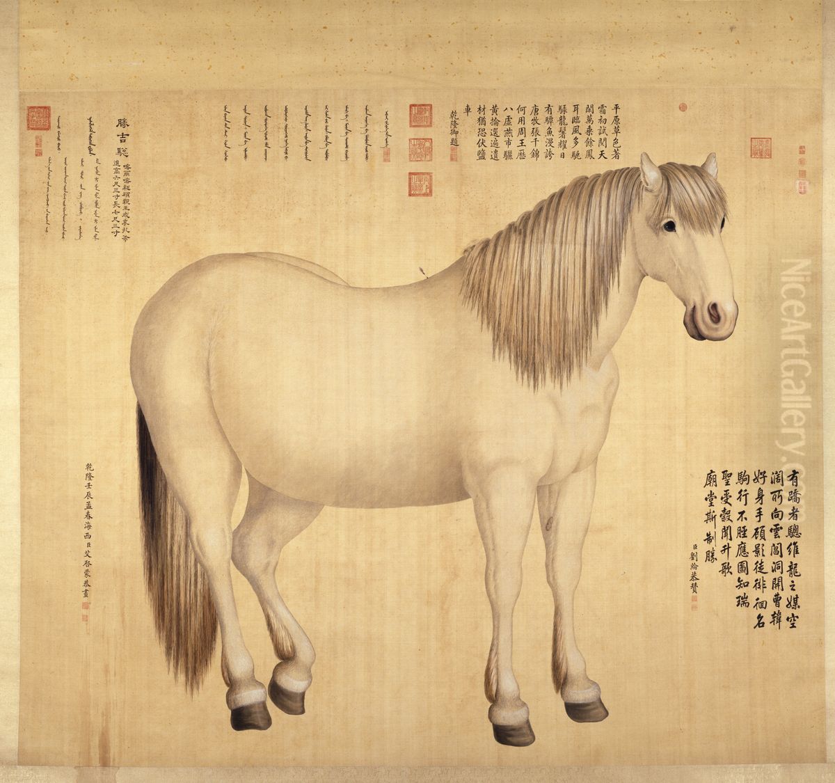 <<ai qi meng sheng ji cong zhou>> Oil Painting by Ignatius Sichelbart