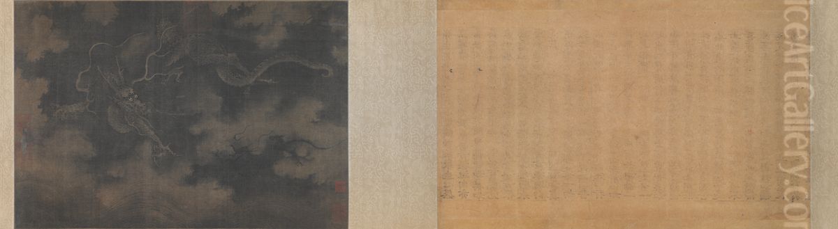 <<chen rong mo long juan>> Oil Painting by Chen Rong