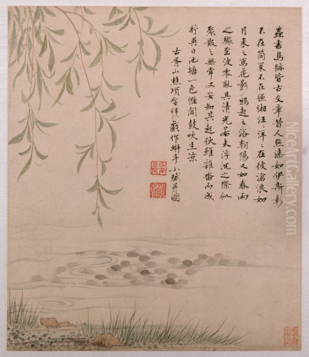 <<xiang sheng mo hua hui cao chong ce>> Oil Painting by Xiang Shengmo