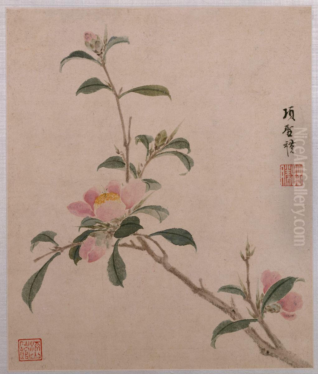 <<xiang sheng mo hua hui cao chong ce>> Oil Painting by Xiang Shengmo