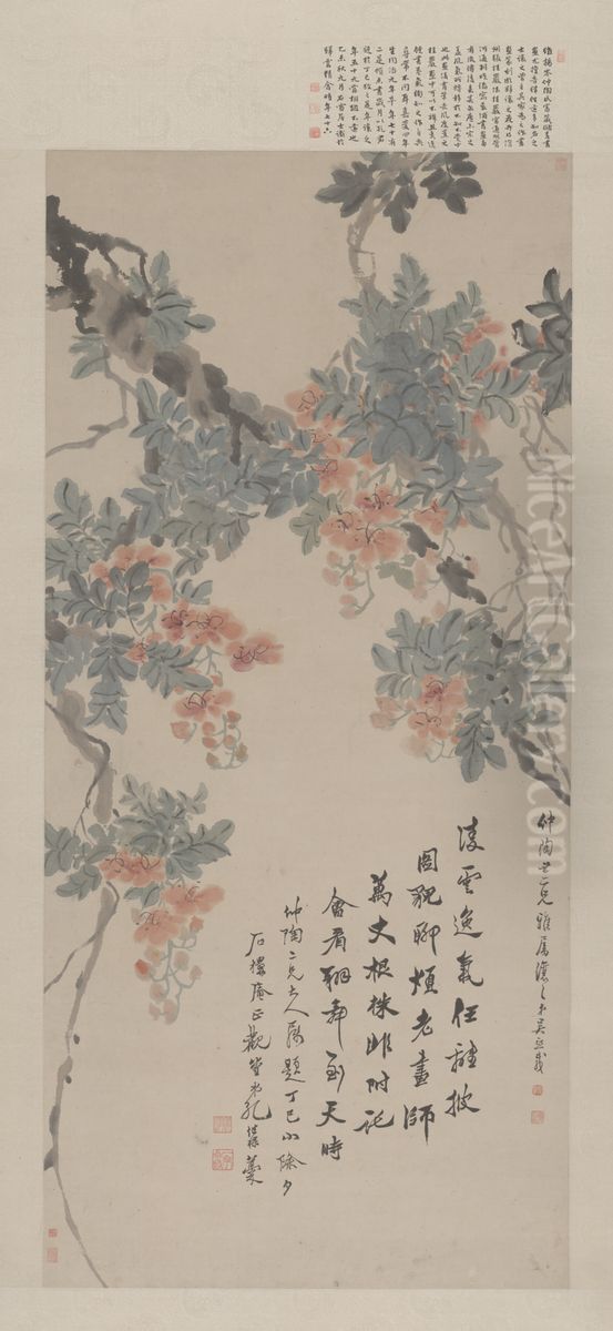 <<wu xi zai ling xiao zhou>> Oil Painting by Wu Rangzhi