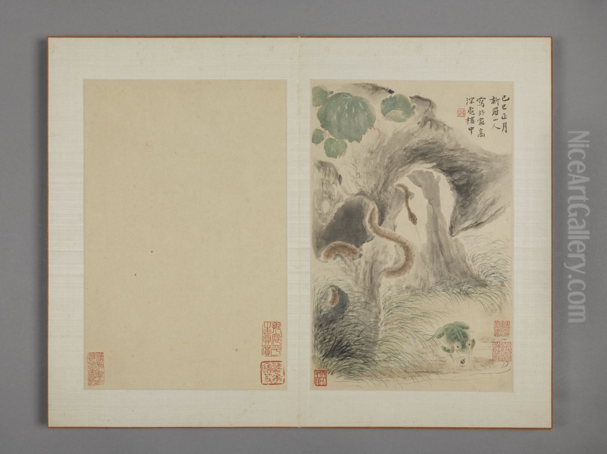 <<hua nie za hua ce>> Oil Painting by Hua Yan