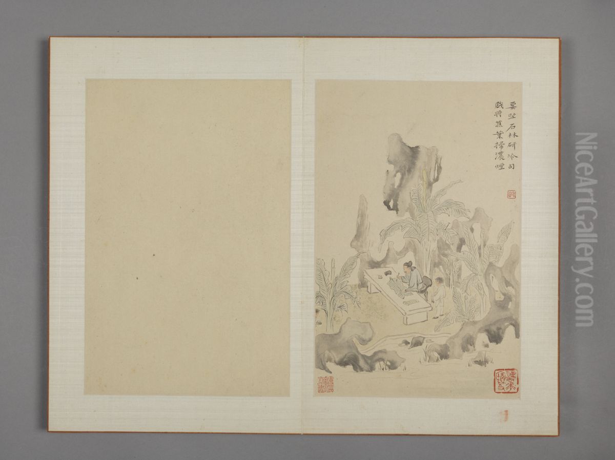 <<hua nie za hua ce>> Oil Painting by Hua Yan