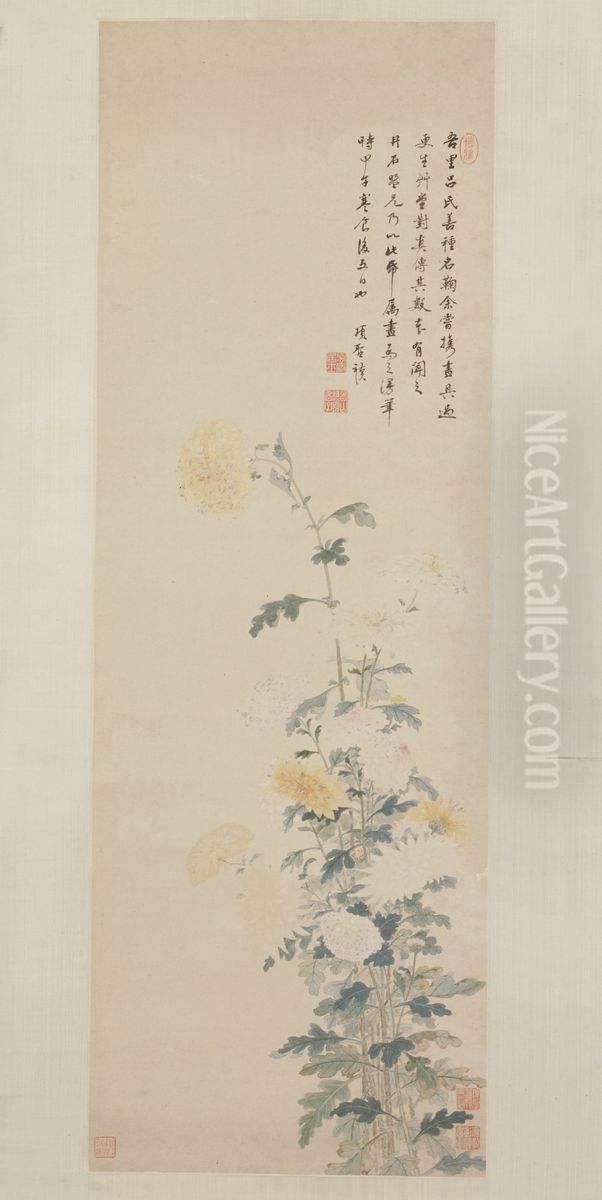 <<xiang sheng mo ju hua zhou>> Oil Painting by Xiang Shengmo