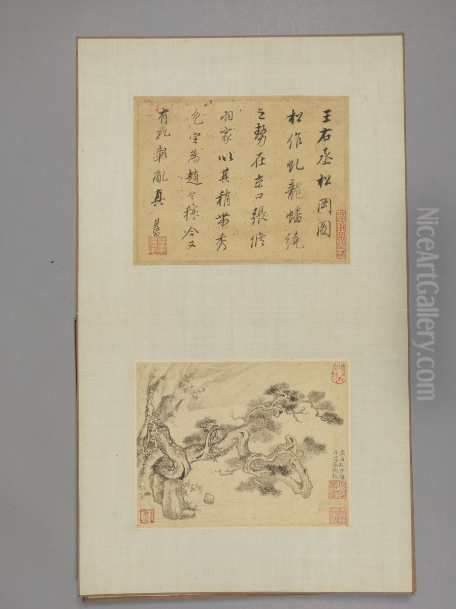 <<xiang sheng mo song zhu shuang qing ce>> Oil Painting by Xiang Shengmo