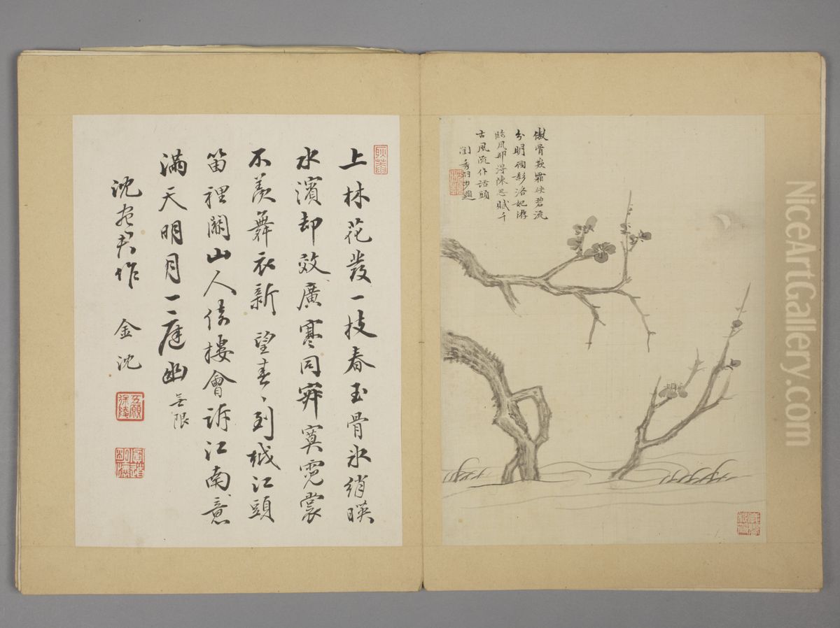 <<chen hao mo mei ce>> Oil Painting by Shen Hao