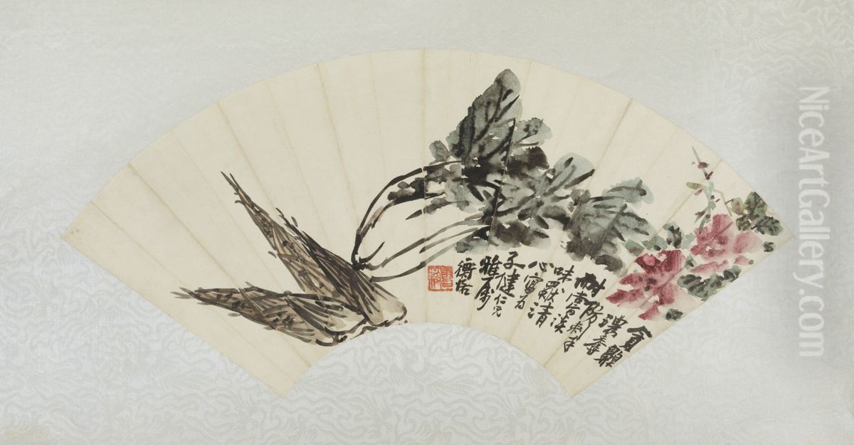 <<chen heng ke shu guo shan>> Oil Painting by Chen Shizeng