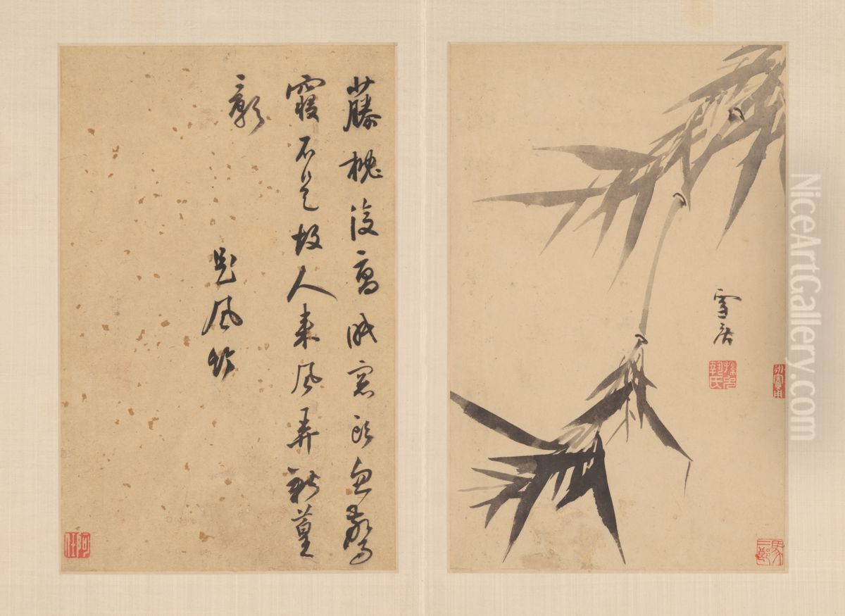 <<sun ke hong hua hui ce>> Oil Painting by Sun Kehong