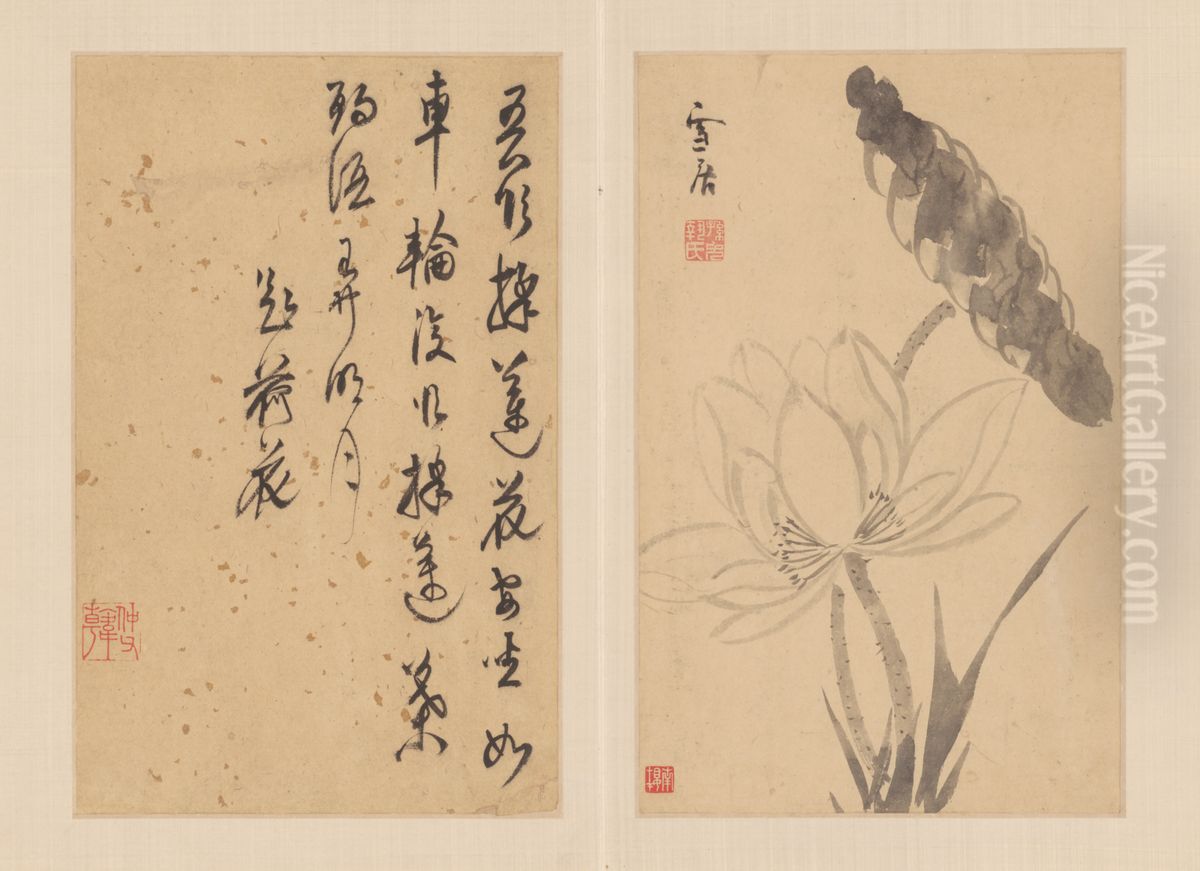 <<sun ke hong hua hui ce>> Oil Painting by Sun Kehong