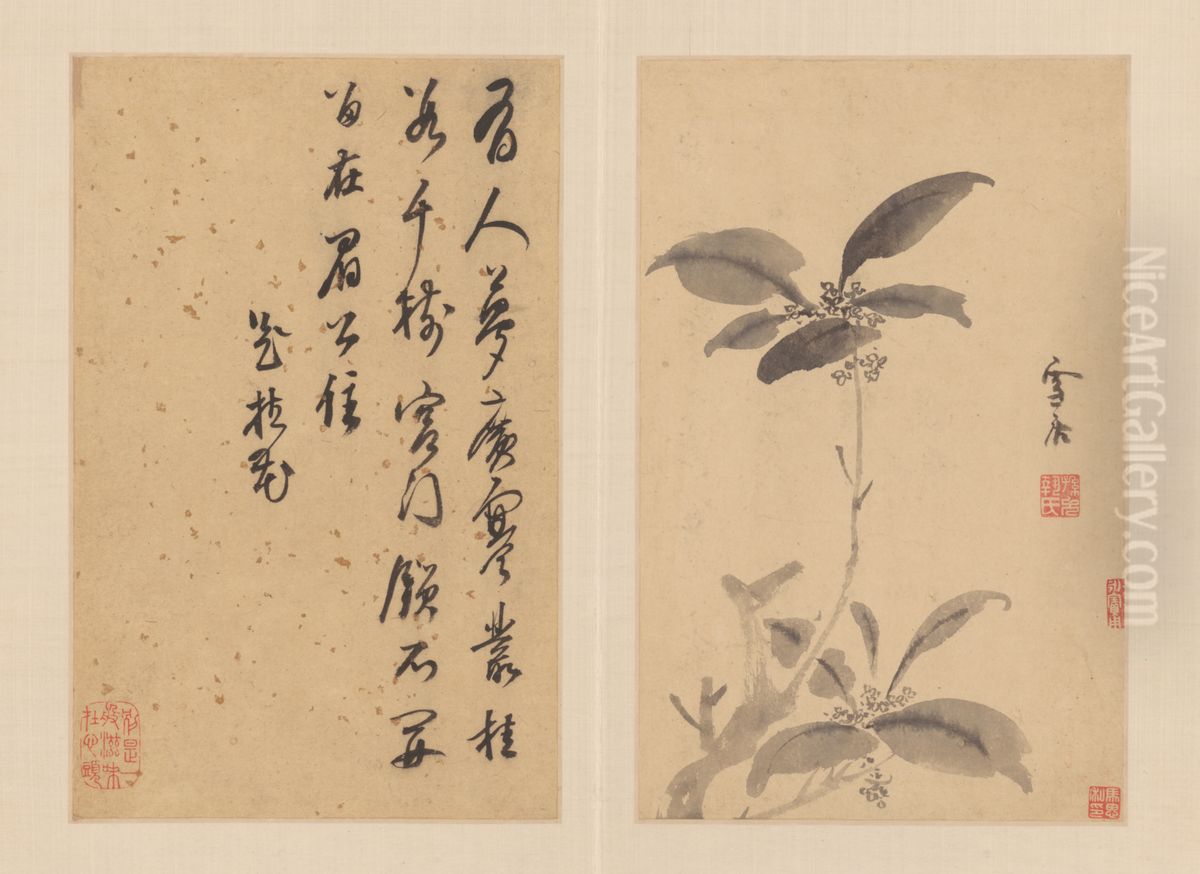 <<sun ke hong hua hui ce>> Oil Painting by Sun Kehong