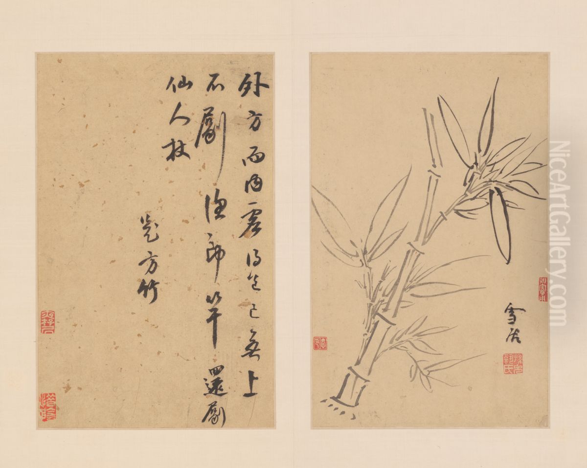 <<sun ke hong hua hui ce>> Oil Painting by Sun Kehong