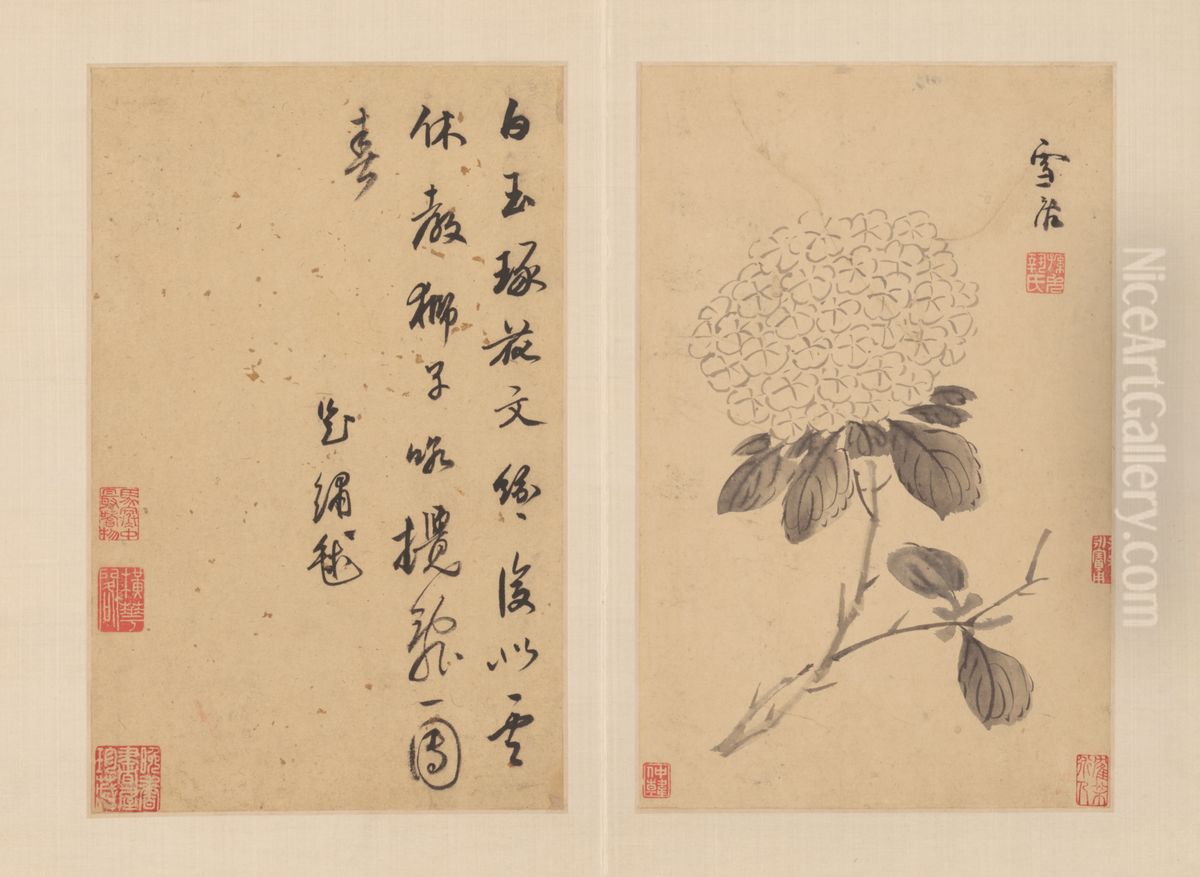 <<sun ke hong hua hui ce>> Oil Painting by Sun Kehong