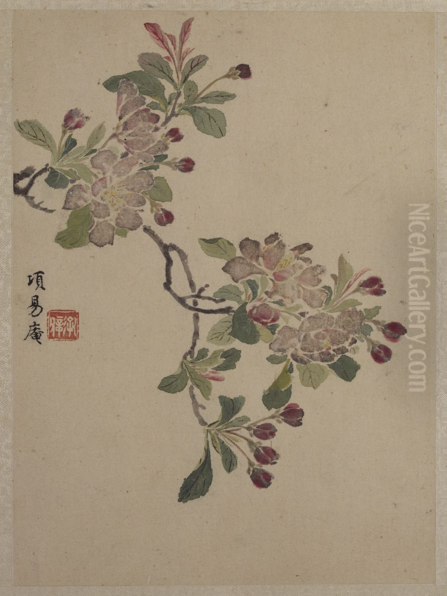 <<xiang sheng mo shan shui hua guo ce>> Oil Painting by Xiang Shengmo