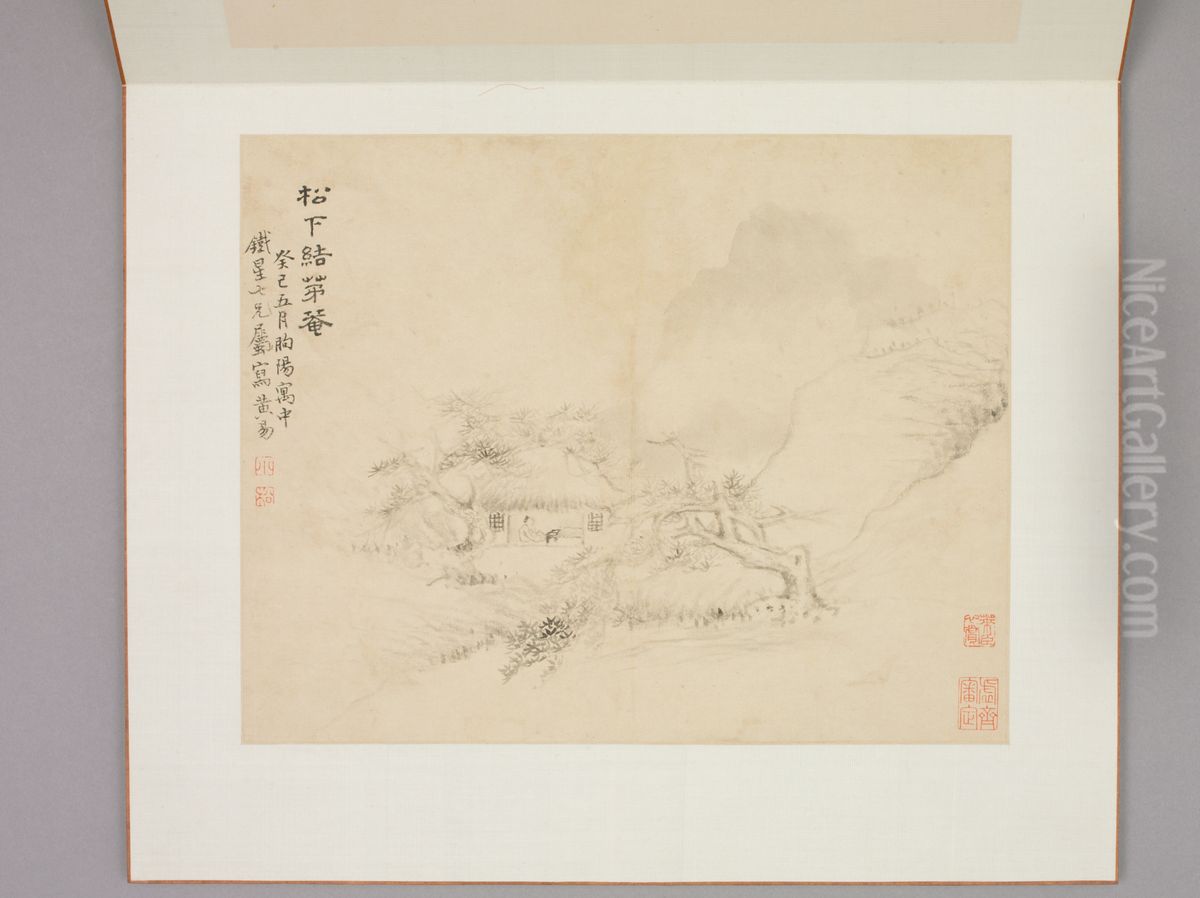 <<huang yi wu sheng shi yi tu ce>> Oil Painting by Huang Yi