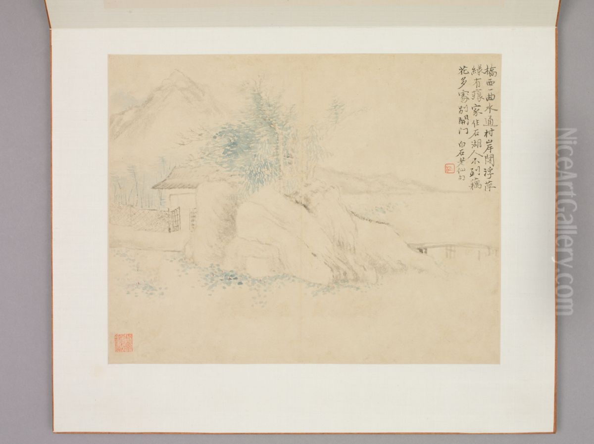 <<huang yi wu sheng shi yi tu ce>> Oil Painting by Huang Yi