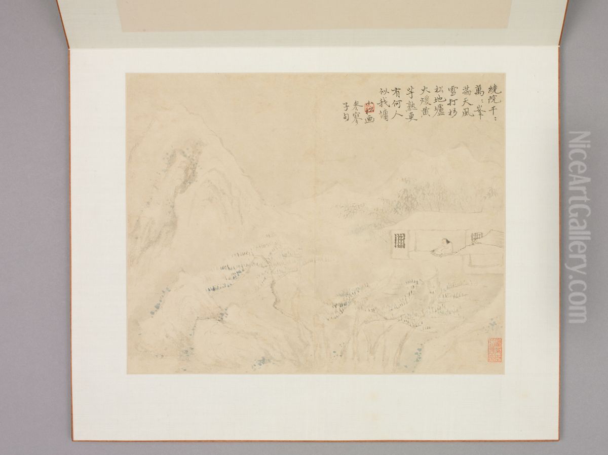 <<huang yi wu sheng shi yi tu ce>> Oil Painting by Huang Yi