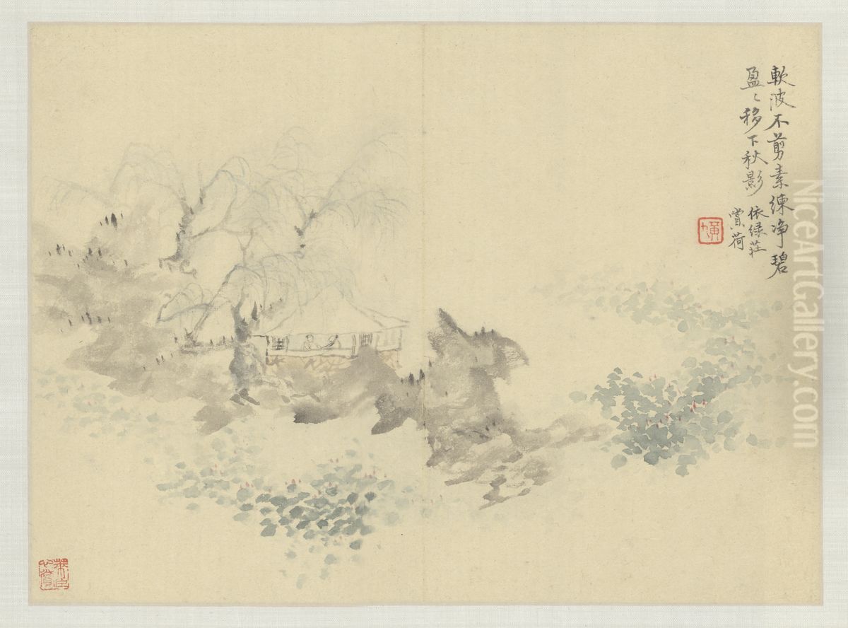 <<huang yi wu sheng shi yi tu ce>> Oil Painting by Huang Yi