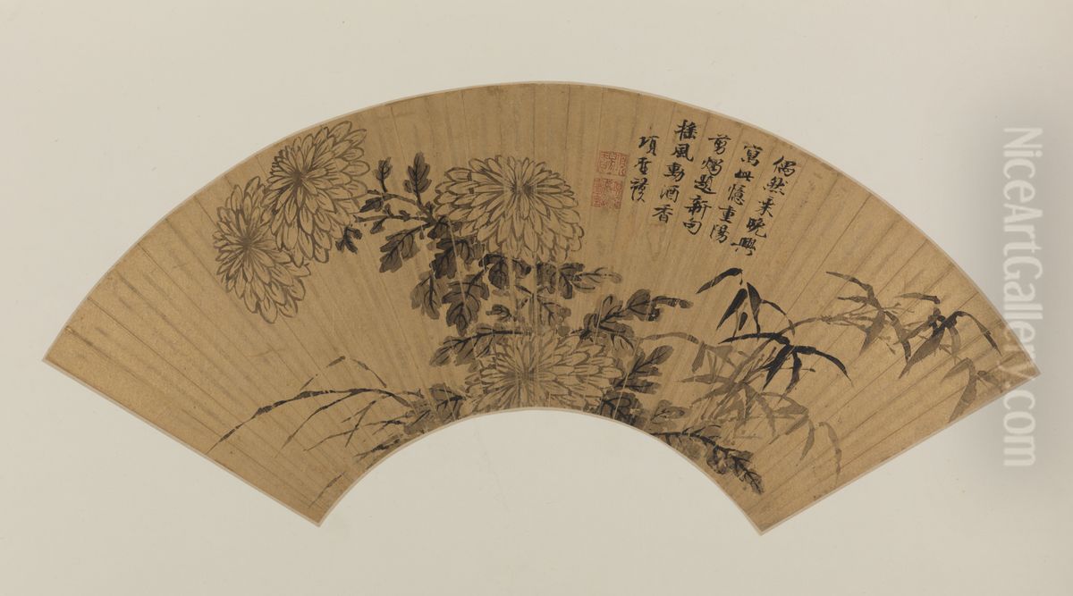 <<xiang sheng mo zhu ju shan>> Oil Painting by Xiang Shengmo