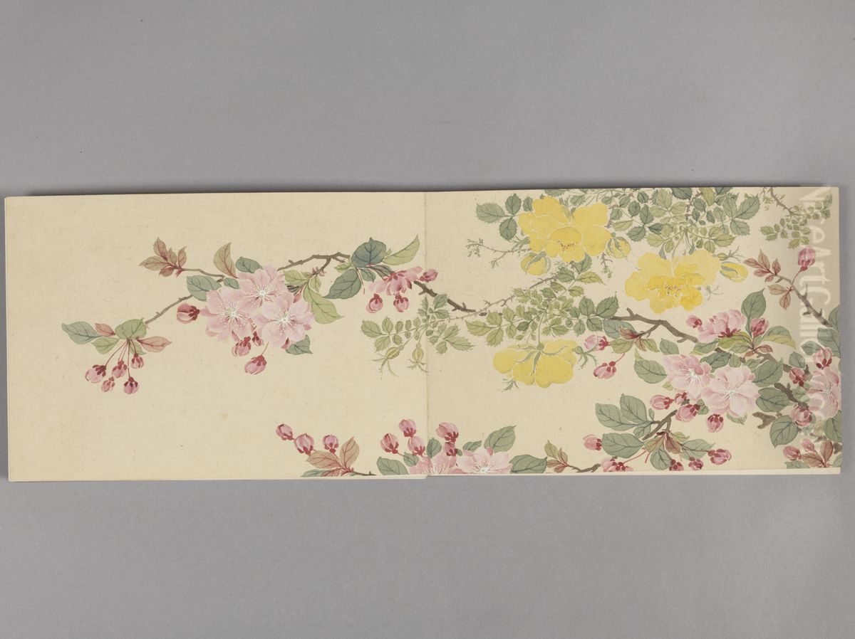 <<dong gao hua hui ce>> Oil Painting by Dong Gao