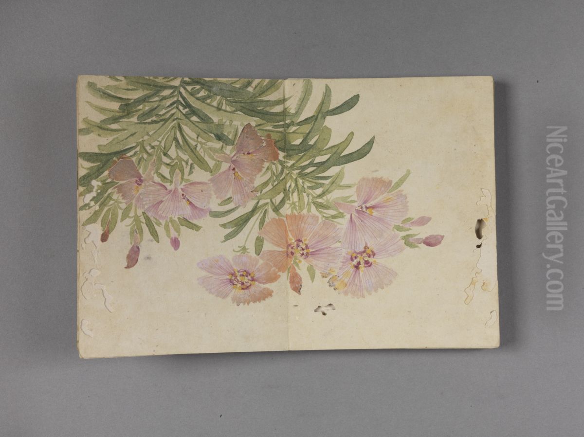 <<dong gao hua hui ce>> Oil Painting by Dong Gao