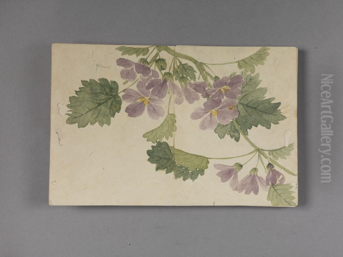 <<dong gao hua hui ce>> Oil Painting by Dong Gao