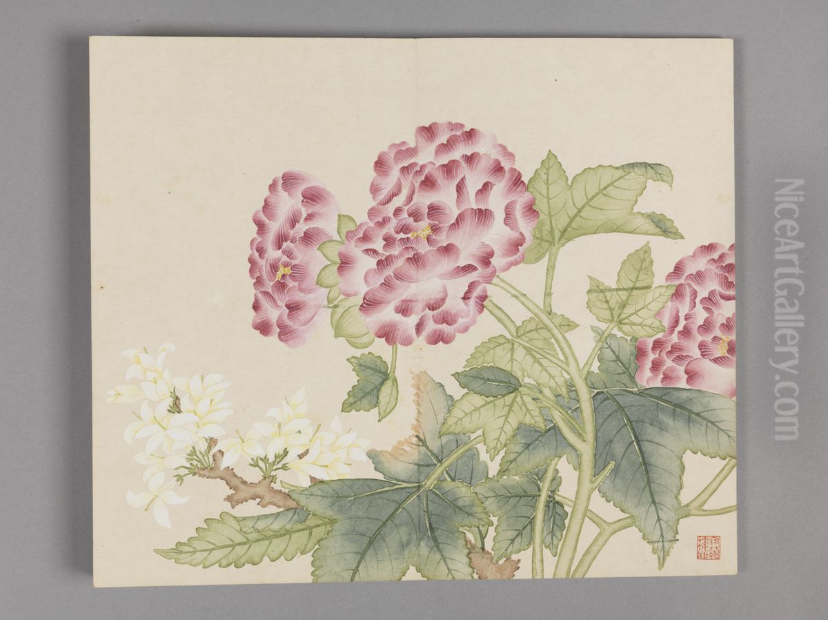 <<dong gao xiu gu cong fang tu ce>> Oil Painting by Dong Gao